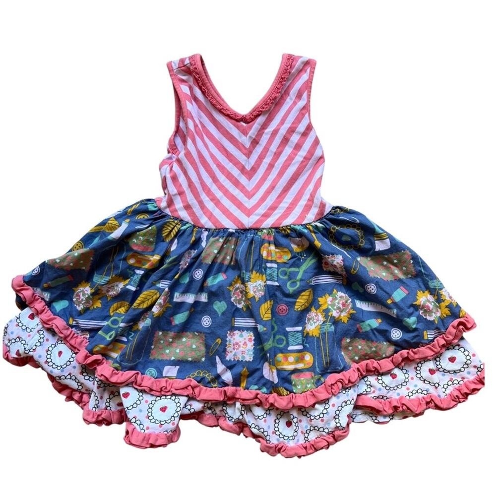 Matilda Jane Work of Heart Tank / Twirl Dress - 4 - Picture 3 of 7